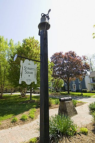 St. Mary's Square, St. Michaels, Talbot County, Chesapeake Bay, Maryland, United States of America, North America