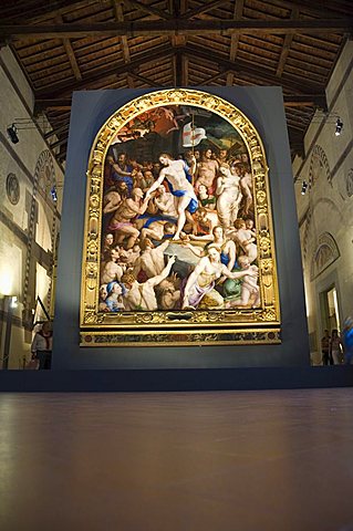 In the museum of Santa Croce church, Florence (Firenze), Tuscany, Italy, Europe