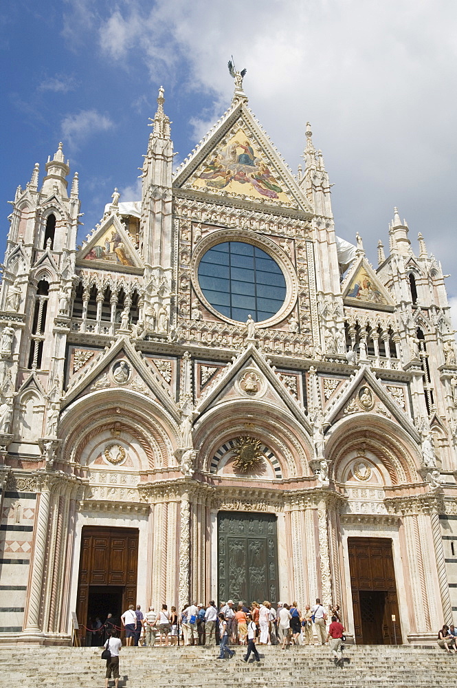 Duomo (Cathedral), UNESCO World Heritage Site, Siena, Tuscany, Italy, Europe