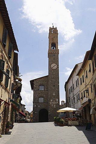 Palazzo Comunale, Montalcino, Tuscany, Italy, Europe