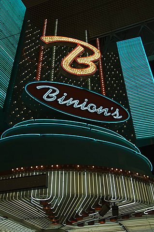 Binion's, Fremont Street, the older part of Las Vegas, Nevada, United States of America, North America