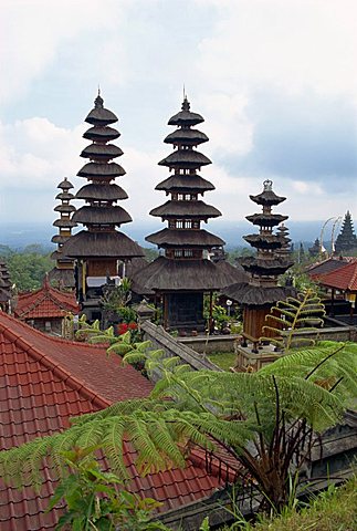 Besakih Temple, Bali, Indonesia, Southeast Asia, Asia