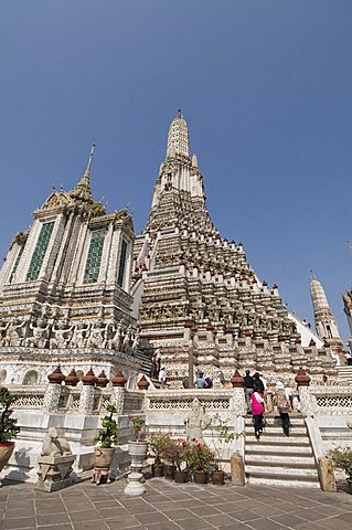 Wat Arun, Bangkok, Thailand, Southeast Asia, Asia