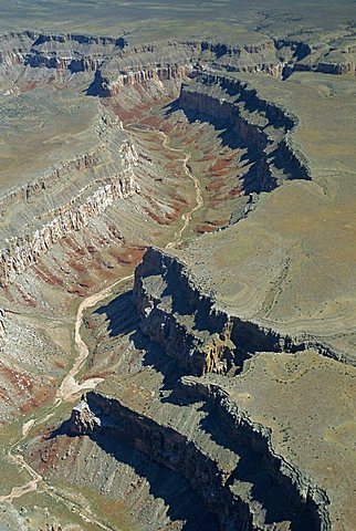 Aerial view of The Canyonlands, Arizona, USA