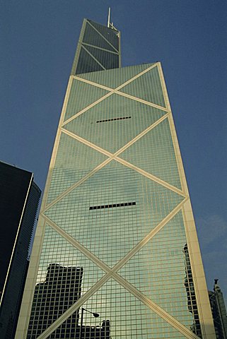 The Bank of China Building, Central, Hong Kong, China, Asia