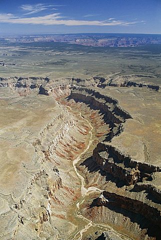 Aerial view of the Canyonlands, Arizona, United States of America (U.S.A.), North America