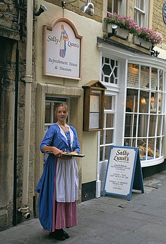 Sally Lunn's, Bath, Avon, England, U.K., Europe