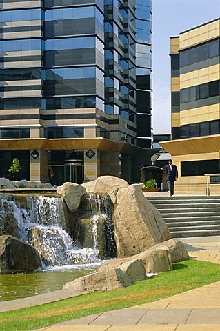 Sandton, new financial district of Johannesburg, South Africa