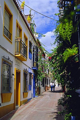 Plaza de la Victoria, Old Town, Marbella, Andalucia, Spain