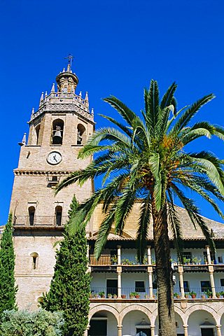 Church of Santa Maria la Mayor, Ronda, Andalucia,Spain