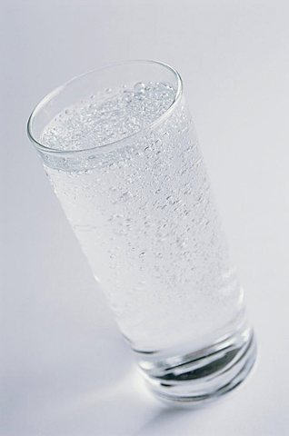 A Glass of Sparkling Water