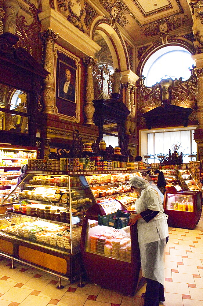 Yeliseev's Food Hall, Tverskay Ulitsa, Tverskaya, Moscow, Russia, Europe