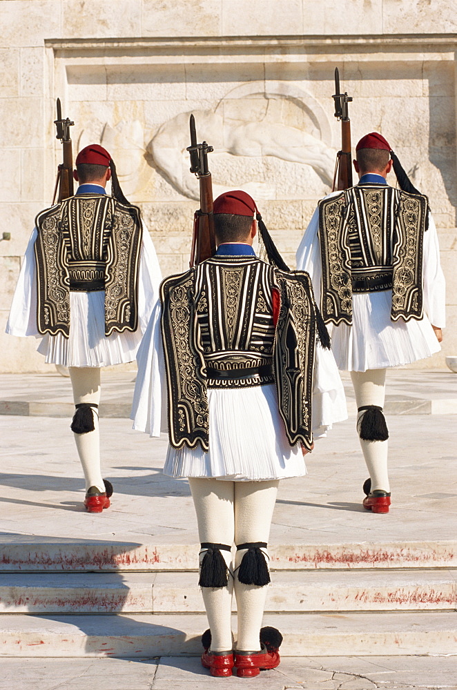 Evzones, Parliament, Syndagma, Athens, Greece, Europe