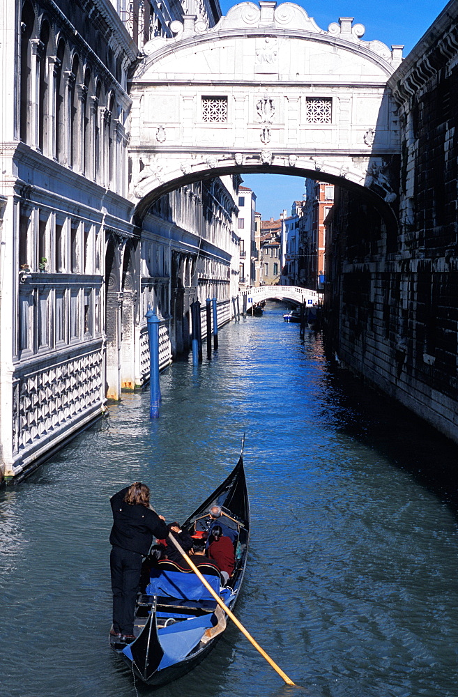 Bridge of Sighs, Venice, Veneto, Italy, Europe