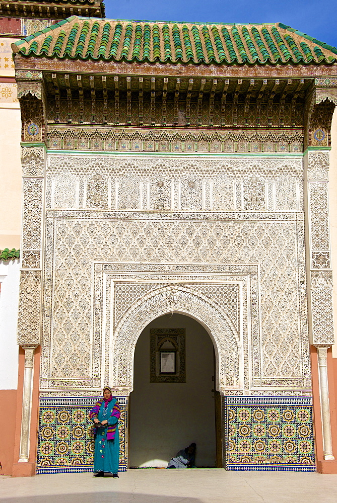 Zawiyya of Sidi Bel Abbes, Marrakech, Morocco, North Africa, Africa