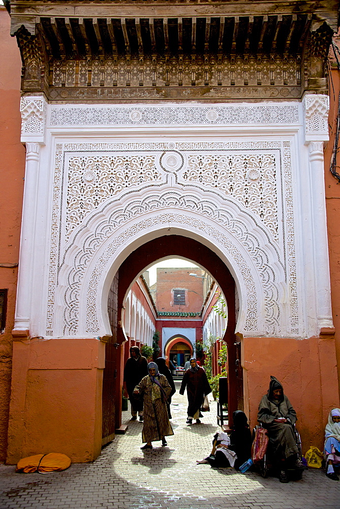 Bab Taghzout, Medina, UNESCO World Heritage Site, Marrakech, Morocco, North Africa, Africa