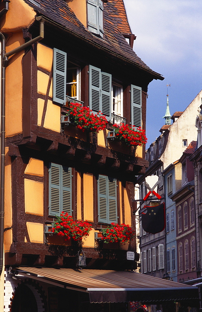 Old Fashioned Building in Colmar, Alsace, France