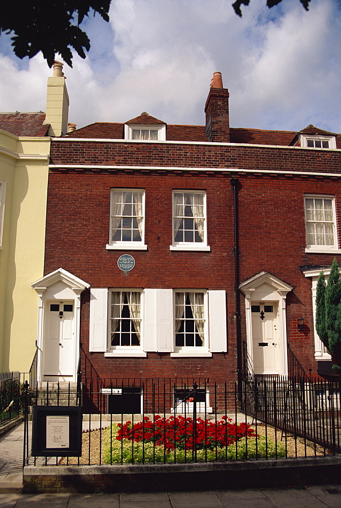 Birthplace of Charles Dickens, Portsmouth, Hampshire, England, United Kingdom, Europe