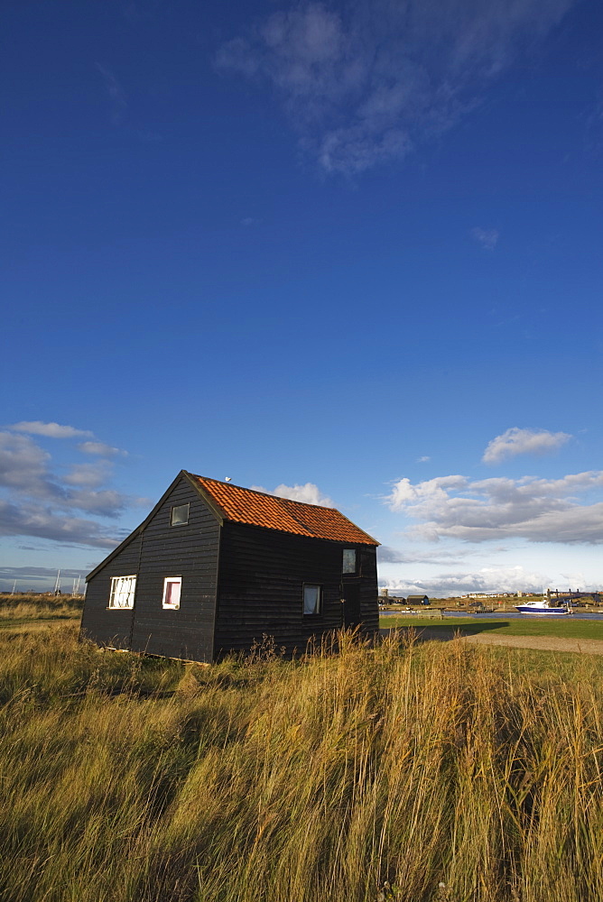 Old wooden house, Walberswick, Suffolk, England, United Kingdom, Europe