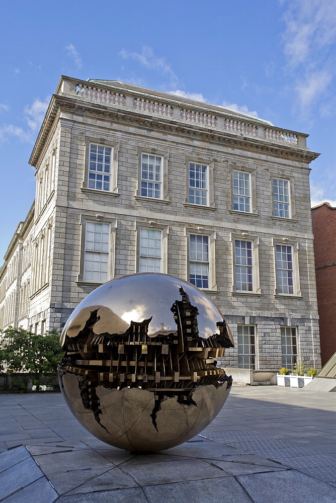 Sphere into Sphere, Trinity College, Dublin, Republic of Ireland (Eire), Europe