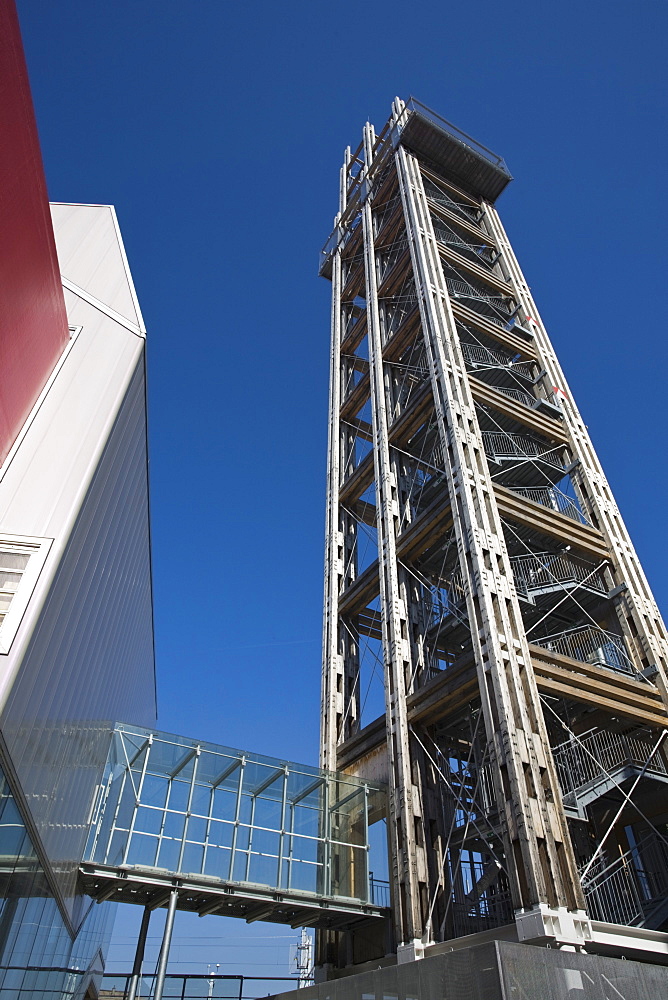 The Bahnorama Tower, Vienna, Austria, Europe