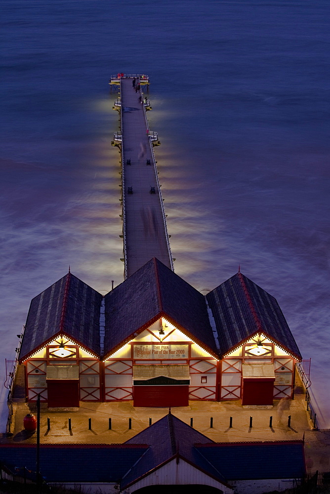 Saltburn Pier, Saltburn-by-the-Sea, Cleveland, England, United Kingdom, Europe