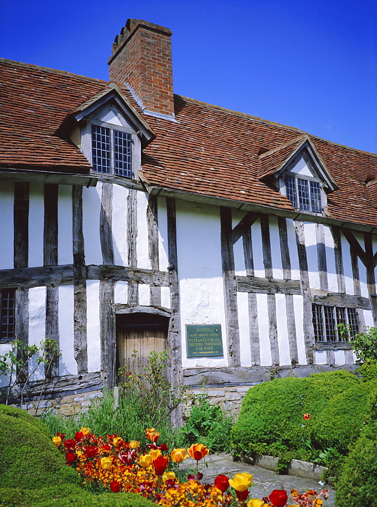 Mary Arden's House, Wilmcote, Warwickshire, England, UK, Europe