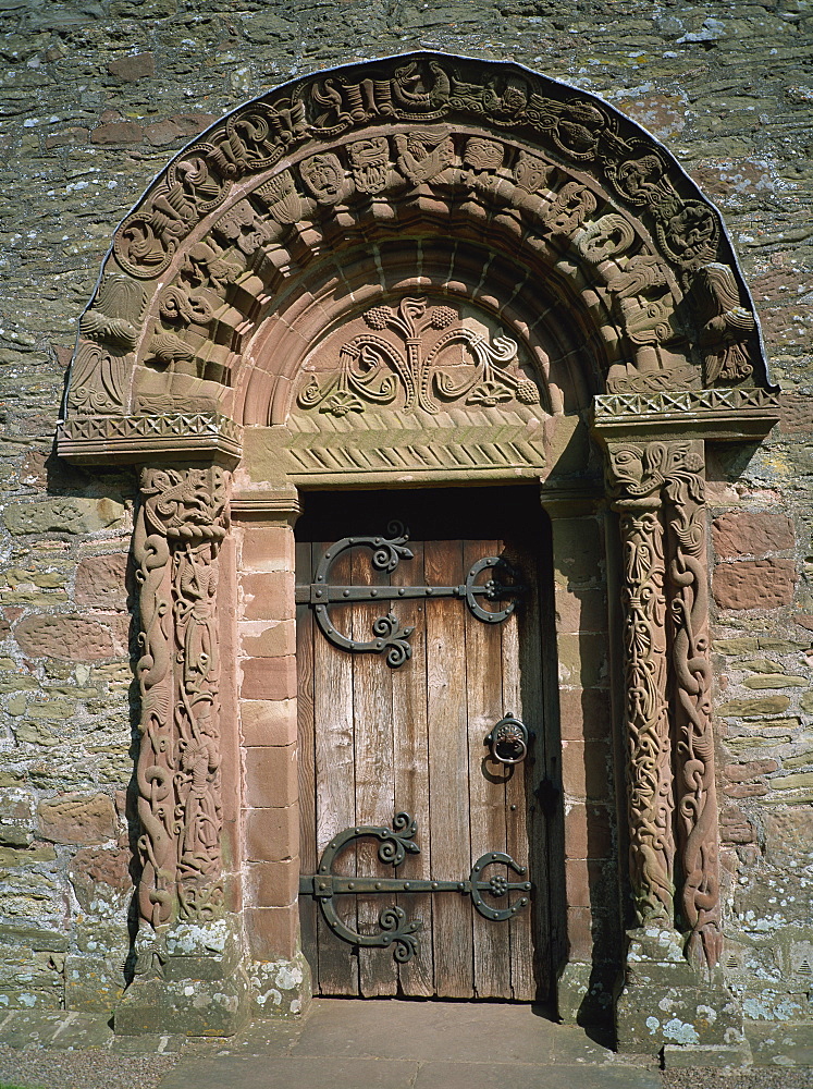 Kilpeck church, Herefordshire, England, United Kingdom, Europe