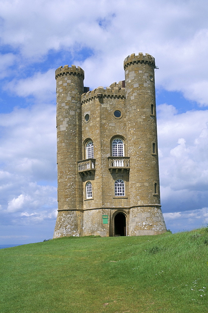 Broadway Tower, Broadway, Worcestershire, Cotswolds, England, United Kingdom, Europe