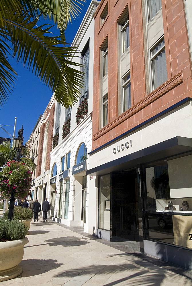 Rodeo Drive, Beverly Hills, California, United States of America, North America