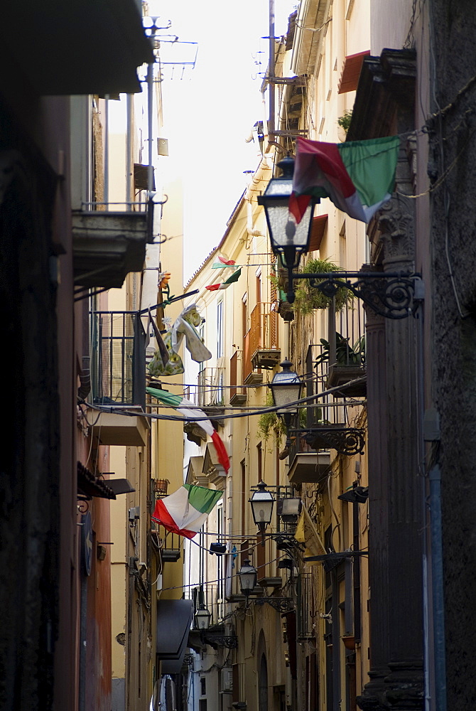 The seaside town of Sorrento, near Naples, Campania, Italy, Europe