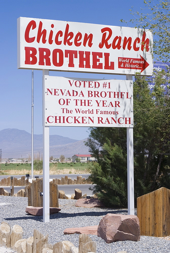 Chicken Ranch, legal brothel, Pahrump, Nevada, United States of America, North America