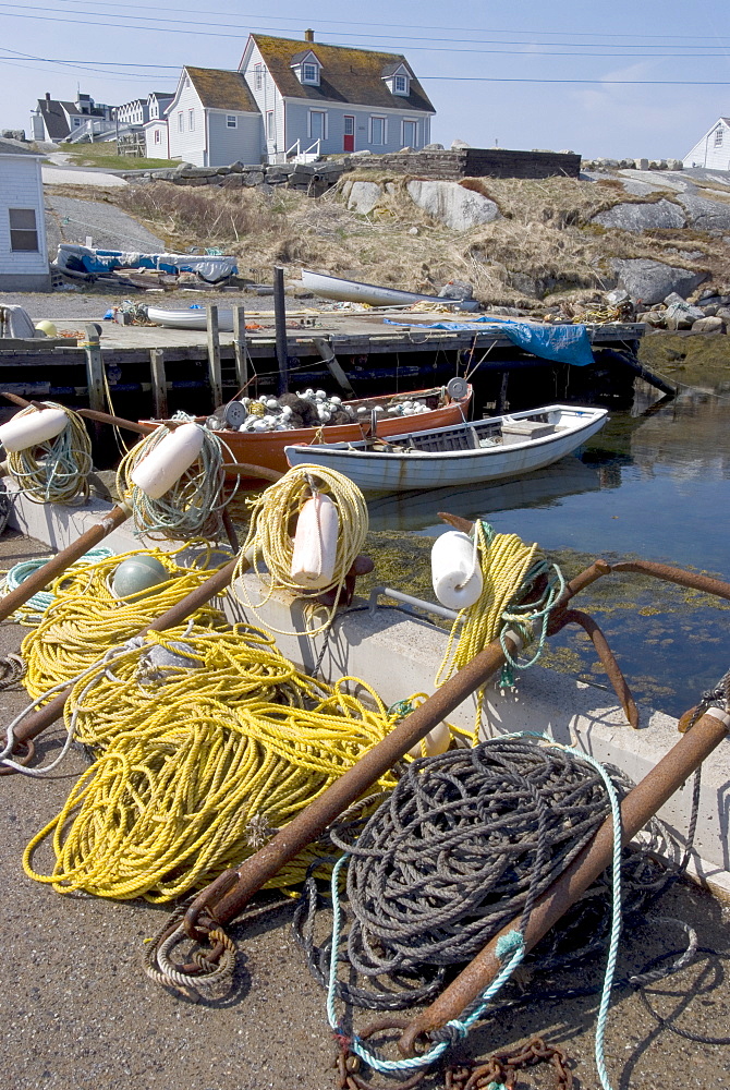 Peggy's Cove fishing village, Nova Scotia, Canada, North America