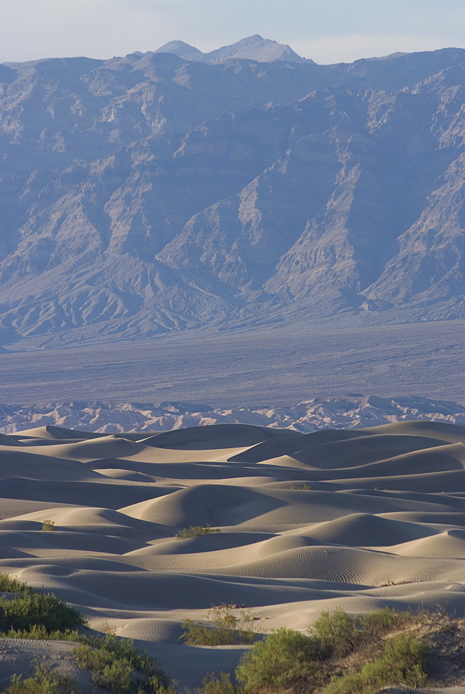 Sand dunes near Stovepipe Wells, Death Valley National Park, California, United States of America, North America