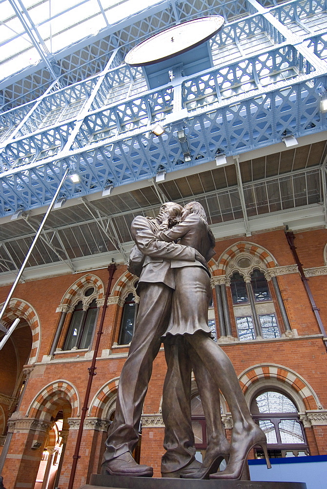 St. Pancras International Train Station, London, England, United Kingdom, Europe