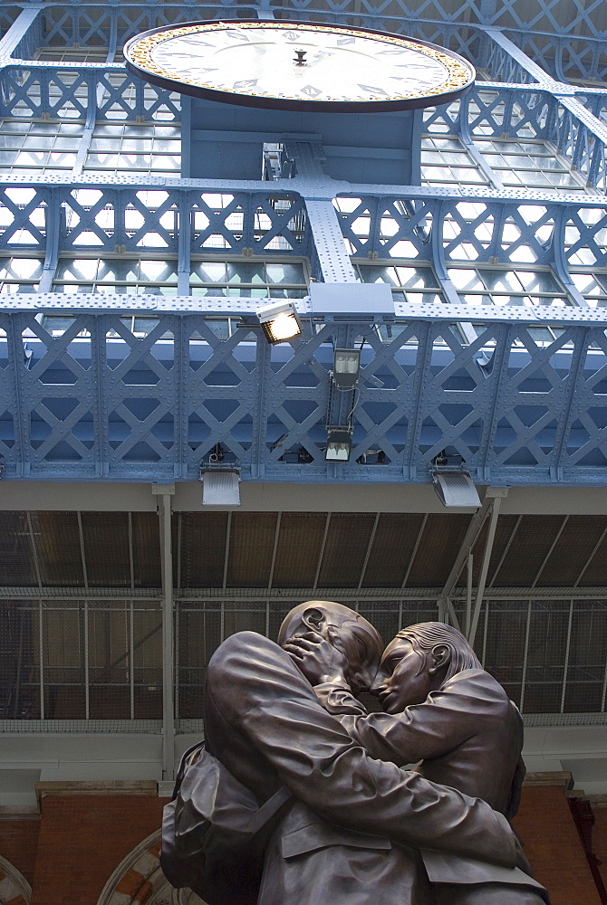 St. Pancras International Train Station, London, England, United Kingdom, Europe