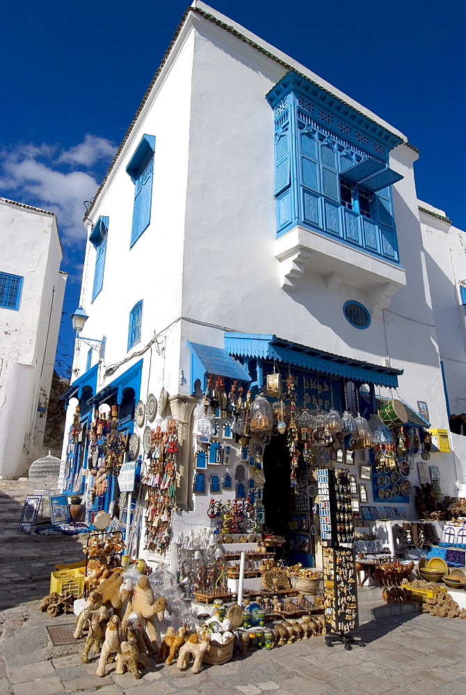 Sidi Bou Said, near Tunis, Tunisia, North Africa, Africa