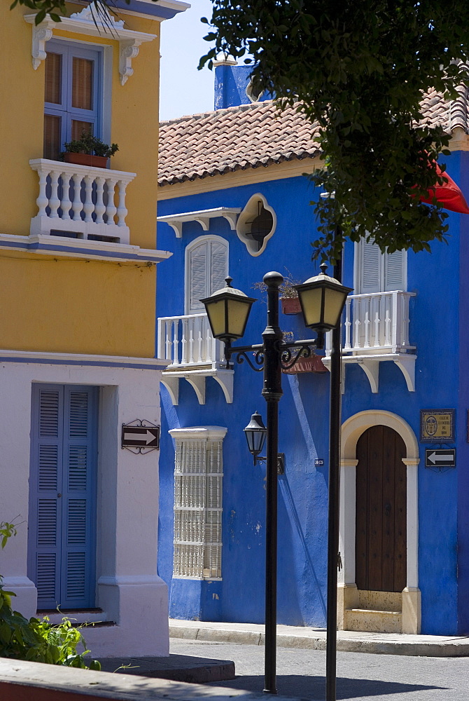 The Walled City (Ciudad Amurallada), UNESCO World Heritage Site, Cartagena, Colombia, South America