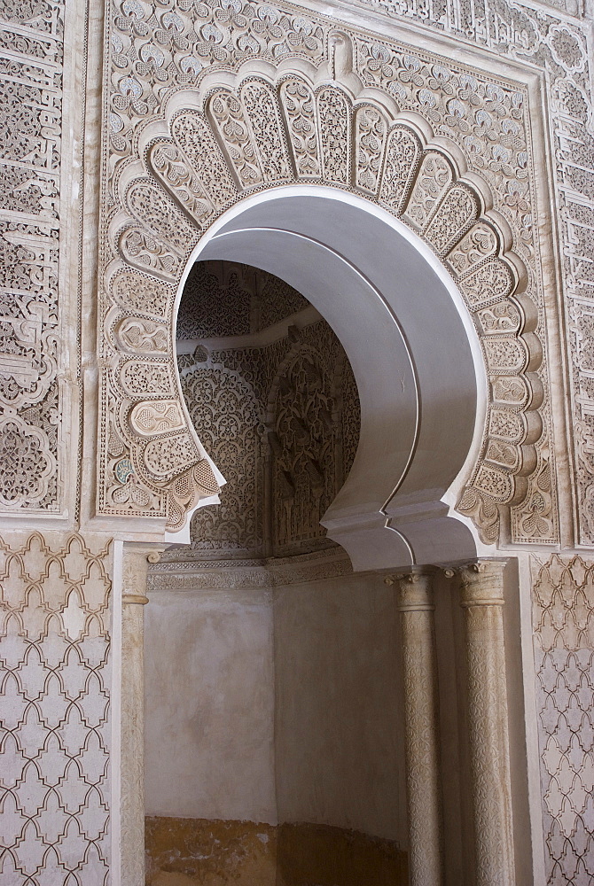 Medersa Ben Youssef, Marrakech, Morocco, North Africa, Africa