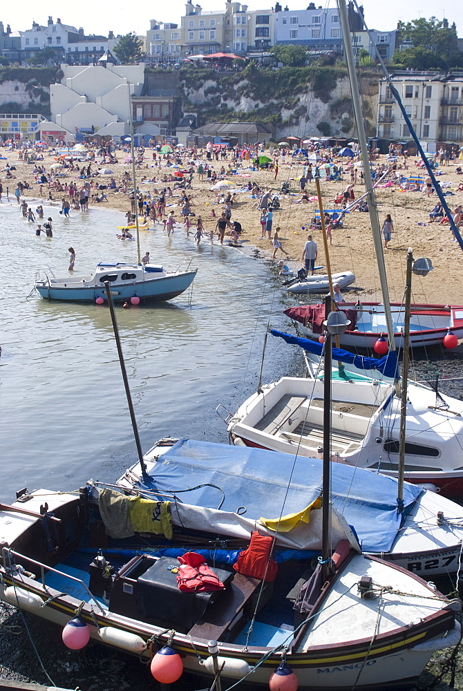 Beach, Viking Bay, Broadstairs, Kent, England, United Kingdom, Europe