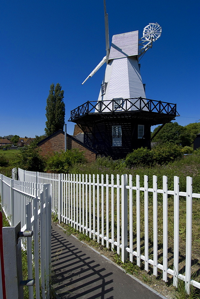 Rye windmill, Rye, East Sussex, England, United Kingdom, Europe