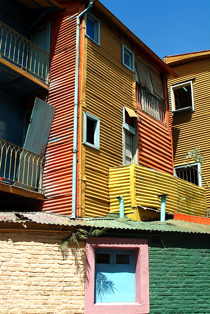 Caminito (Little Street), La Boca, Buenos Aires, Argentina, South America