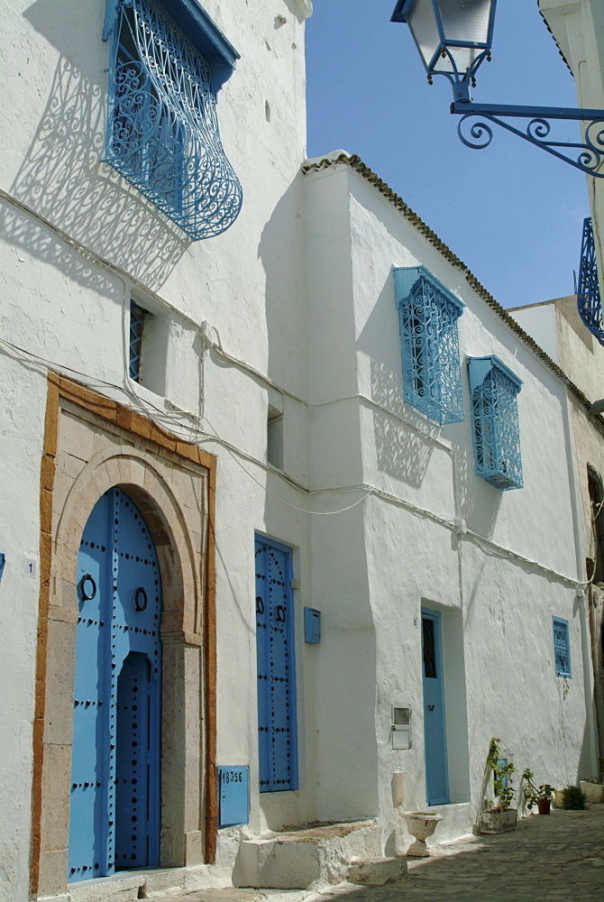 Sidi Bou Said, near Tunis, Tunisia, North Africa, Africa