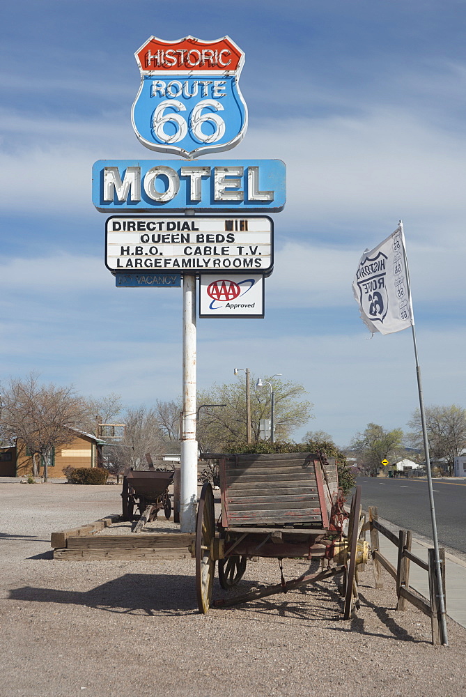 The Route 66 Motel, Seligman, Arizona, United States of America, North America