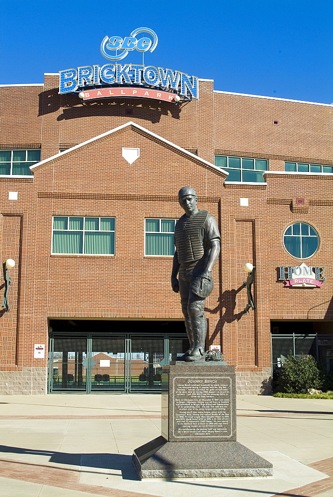 Johnny Bench, Bricktown Ballpark, Oklahoma City, Oklahoma, United States of America, North America