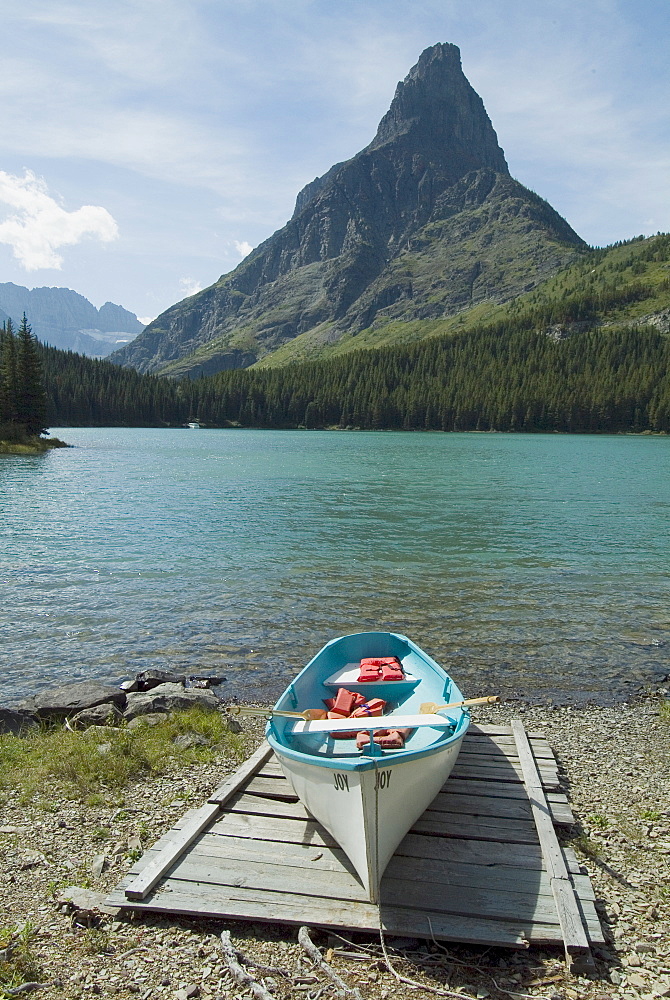 Many Glaciers, Glacier National Park, Montana, United States of America, North America