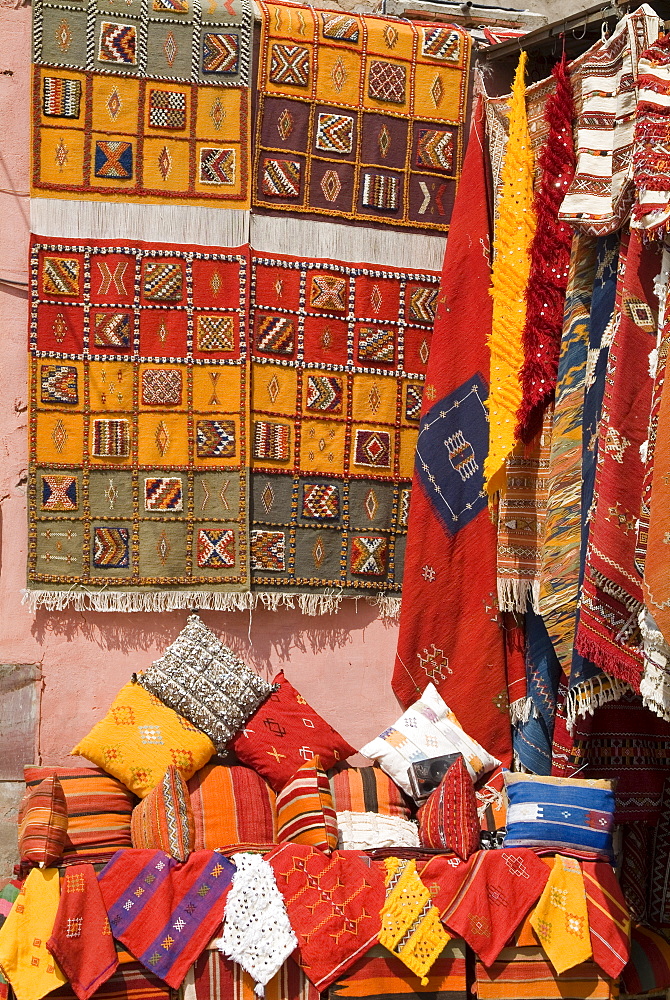 Carpets, Place de Criee, Souks, Marrakech, Morocco, North Africa, Africa