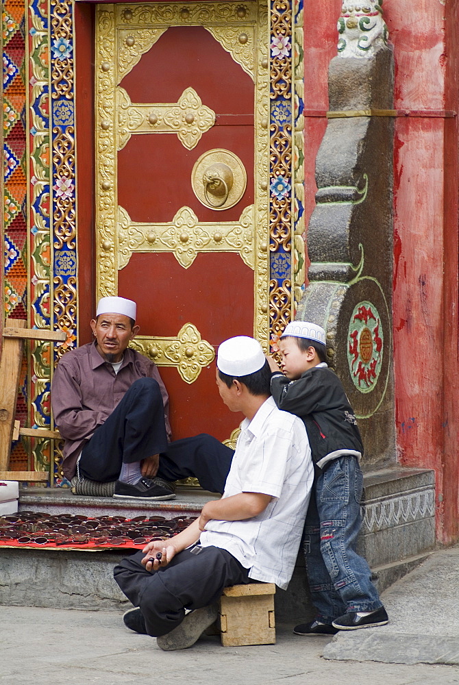 Moslem district, Barkhor, Lhasa, Tibet, China, Asia