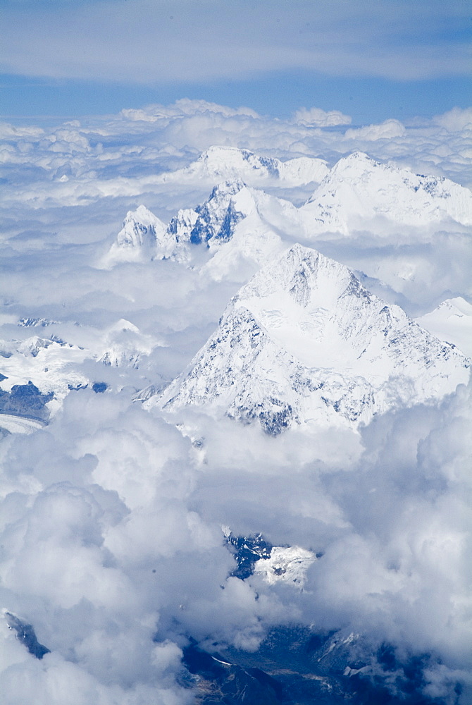 Mount Everest, Himalayas, border Nepal and Tibet, China, Asia