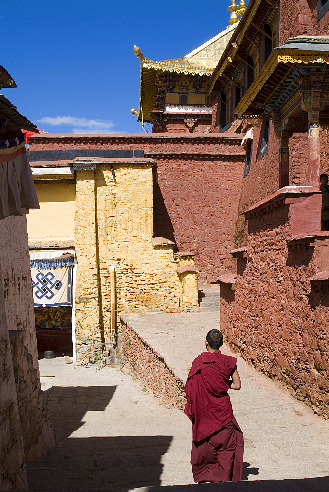 Ganden Monastery, near Lhasa, Tibet, China, Asia